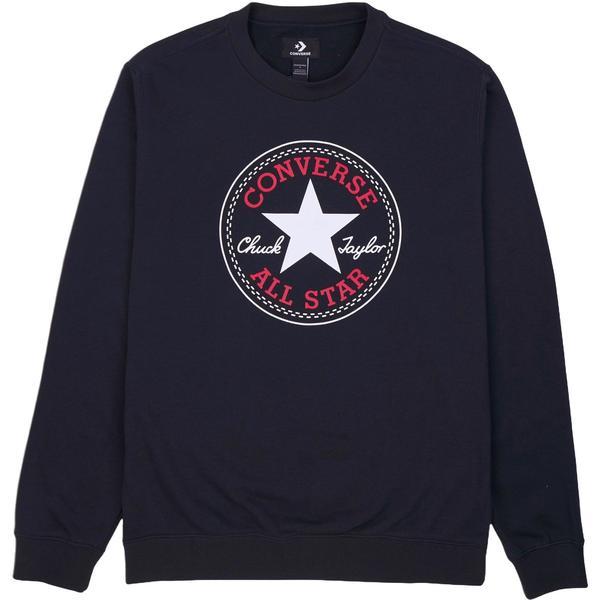 Bluza barbati Converse Converse Go-To All Star Patch Crew Standard Fit Sweatshirts 10025471-A01, S, Albastru Bluza barbati Converse Converse Go-To All Star Patch Crew Standard Fit Sweatshirts 10025471-A01, S, Albastru