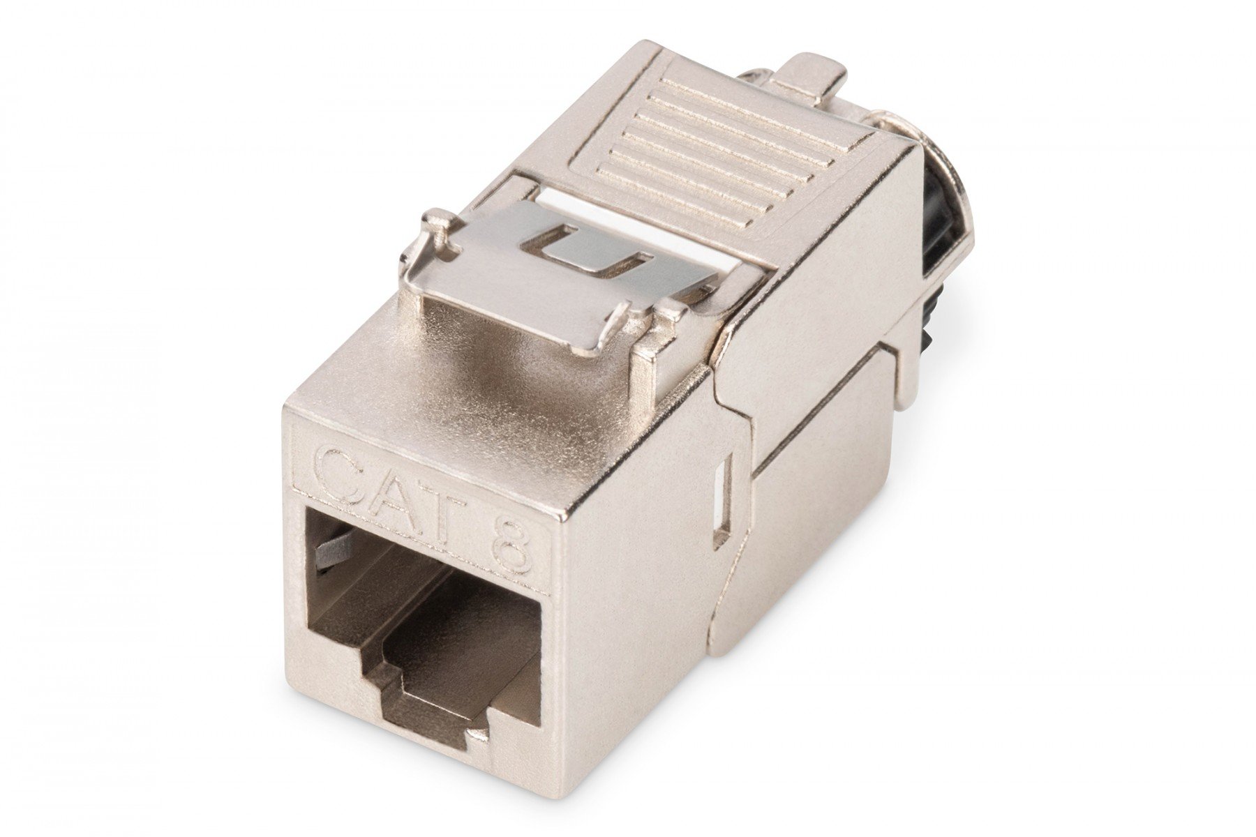 DIGITUS Cat.8.I Keystone Module shielded, tool free, dust cap (DN-93816) DIGITUS Cat.8.I Keystone Module shielded, tool free, dust cap (DN-93816)