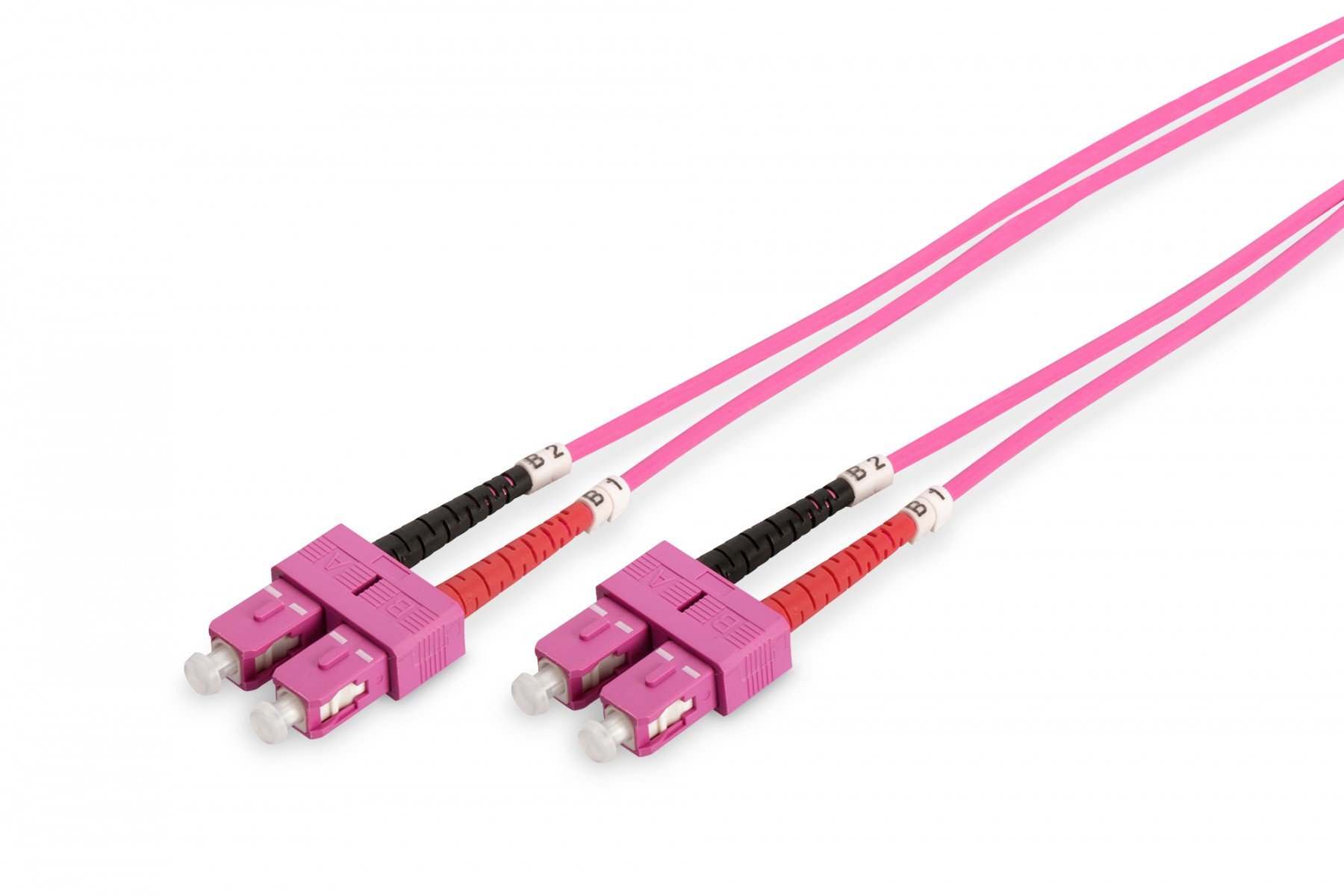 DIGITUS FO patch cord, duplex, SC to SC MM OM4 50/125 µ, 3 m (DK-2522-03-4) DIGITUS FO patch cord, duplex, SC to SC MM OM4 50/125 µ, 3 m (DK-2522-03-4)