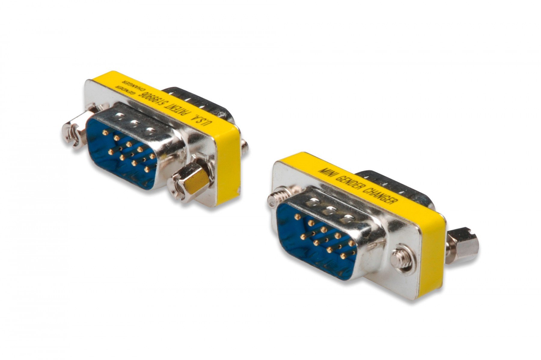 DIGITUS Gender Changer, D-Sub9 metal housing, M/M, with Hex screws (AK-610505-000-I) DIGITUS Gender Changer, D-Sub9 metal housing, M/M, with Hex screws (AK-610505-000-I)