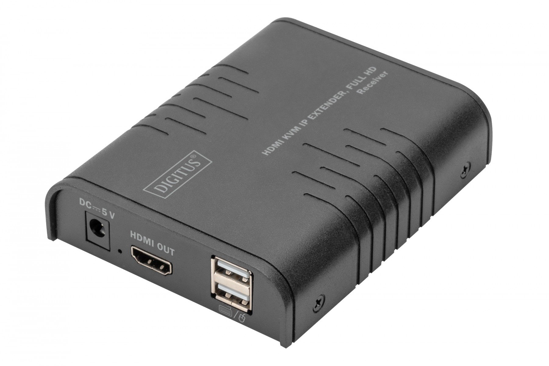 DIGITUS IP KVM Extender, Receiver (RX) Unit for DS-55529 (DS-55530) DIGITUS IP KVM Extender, Receiver (RX) Unit for DS-55529 (DS-55530)