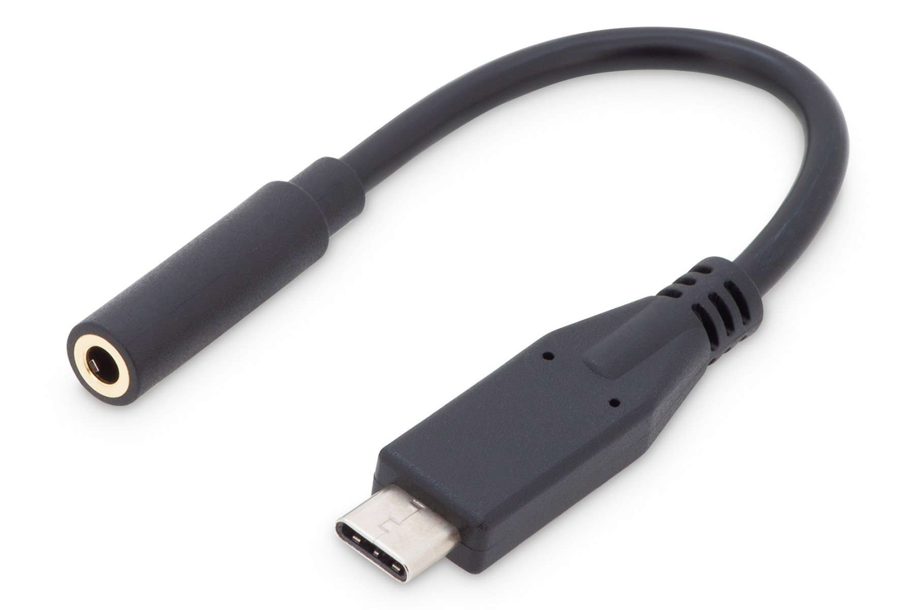 DIGITUS USB Type-C Audio adapter cable, Type-C - 3.5mm M/F, 0.2m, Audio input/output, Version 3.1, bl (AK-300321-002-S) DIGITUS USB Type-C Audio adapter cable, Type-C - 3.5mm M/F, 0.2m, Audio input/output, Version 3.1, bl (AK-300321-002-S)