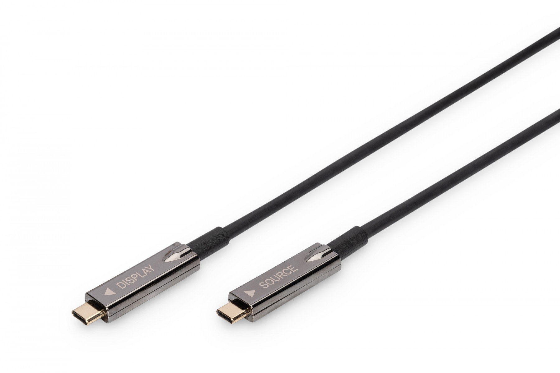 DIGITUS USB Type-C-USB Type-C AOC Hybrid cable 4K@60Hz USB 3.1 SPEC 20m (AK-330160-200-S) DIGITUS USB Type-C-USB Type-C AOC Hybrid cable 4K@60Hz USB 3.1 SPEC 20m (AK-330160-200-S)