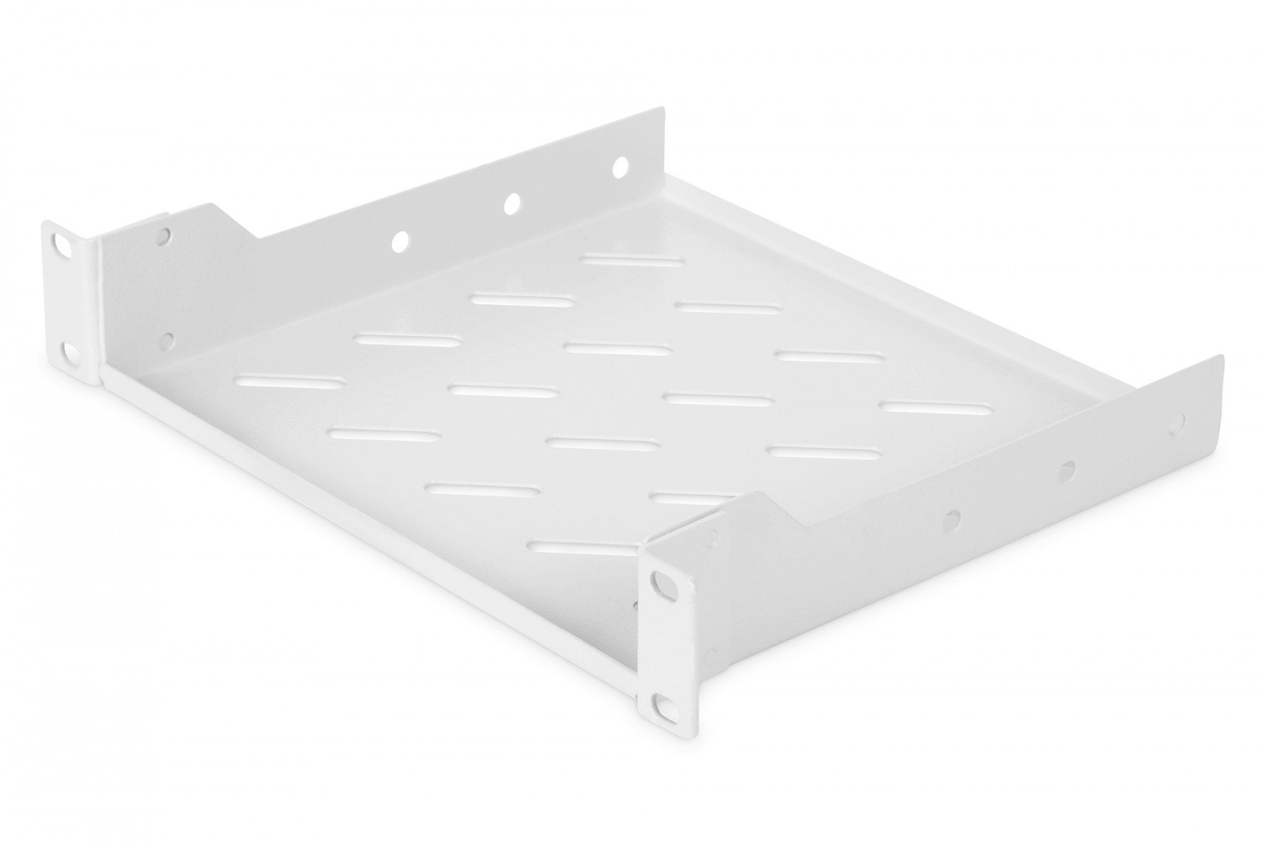 DIGITUS 254 mm (10') 1U fixed shelf 44x254x200 mm, color grey (RAL 7035) (RAL 7035) (DN-10-TRAY-2) DIGITUS 254 mm (10') 1U fixed shelf 44x254x200 mm, color grey (RAL 7035) (RAL 7035) (DN-10-TRAY-2)