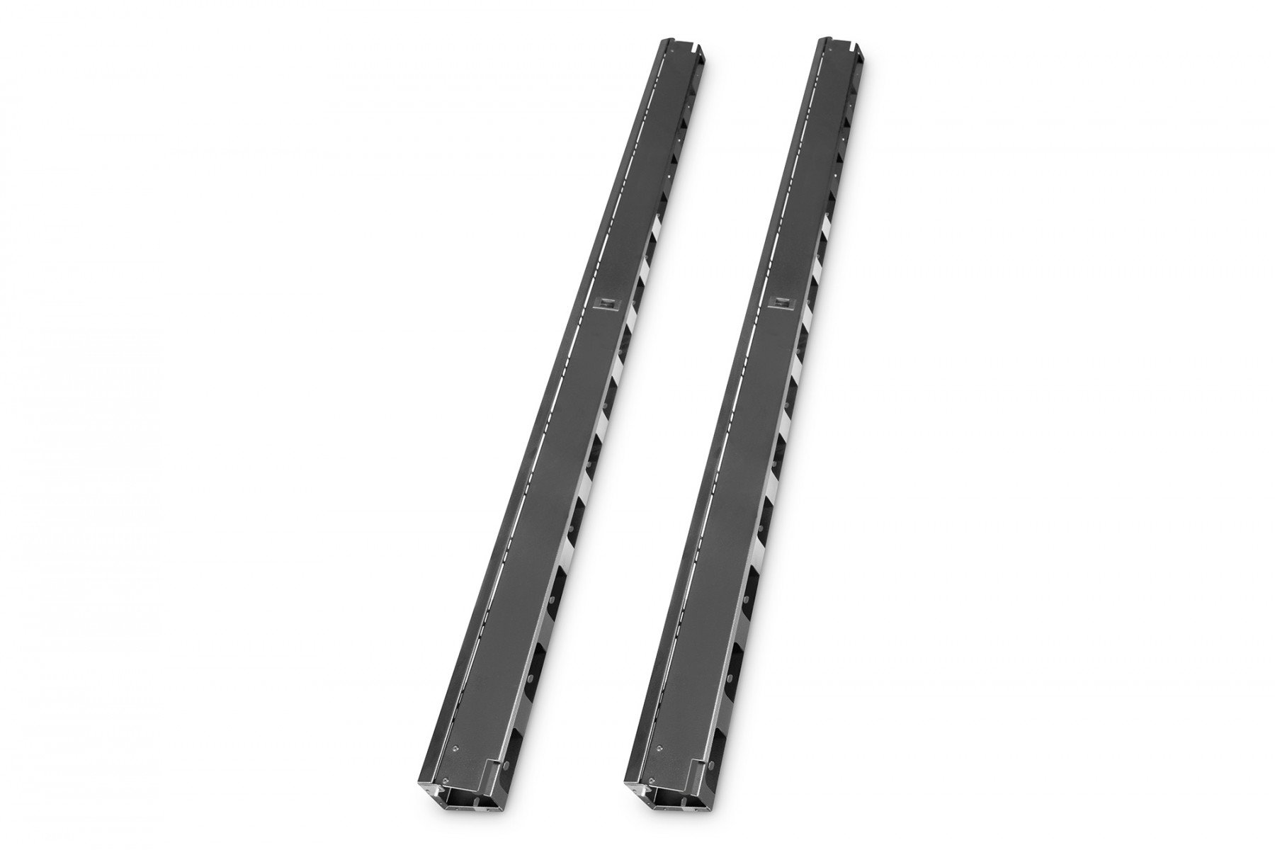 DIGITUS 42U vertical cable management ducts 1865x92x85 mm, set= 2 pieces, black (RAL 9005) (DN-19 ORG-42U-B) DIGITUS 42U vertical cable management ducts 1865x92x85 mm, set= 2 pieces, black (RAL 9005) (DN-19 ORG-42U-B)