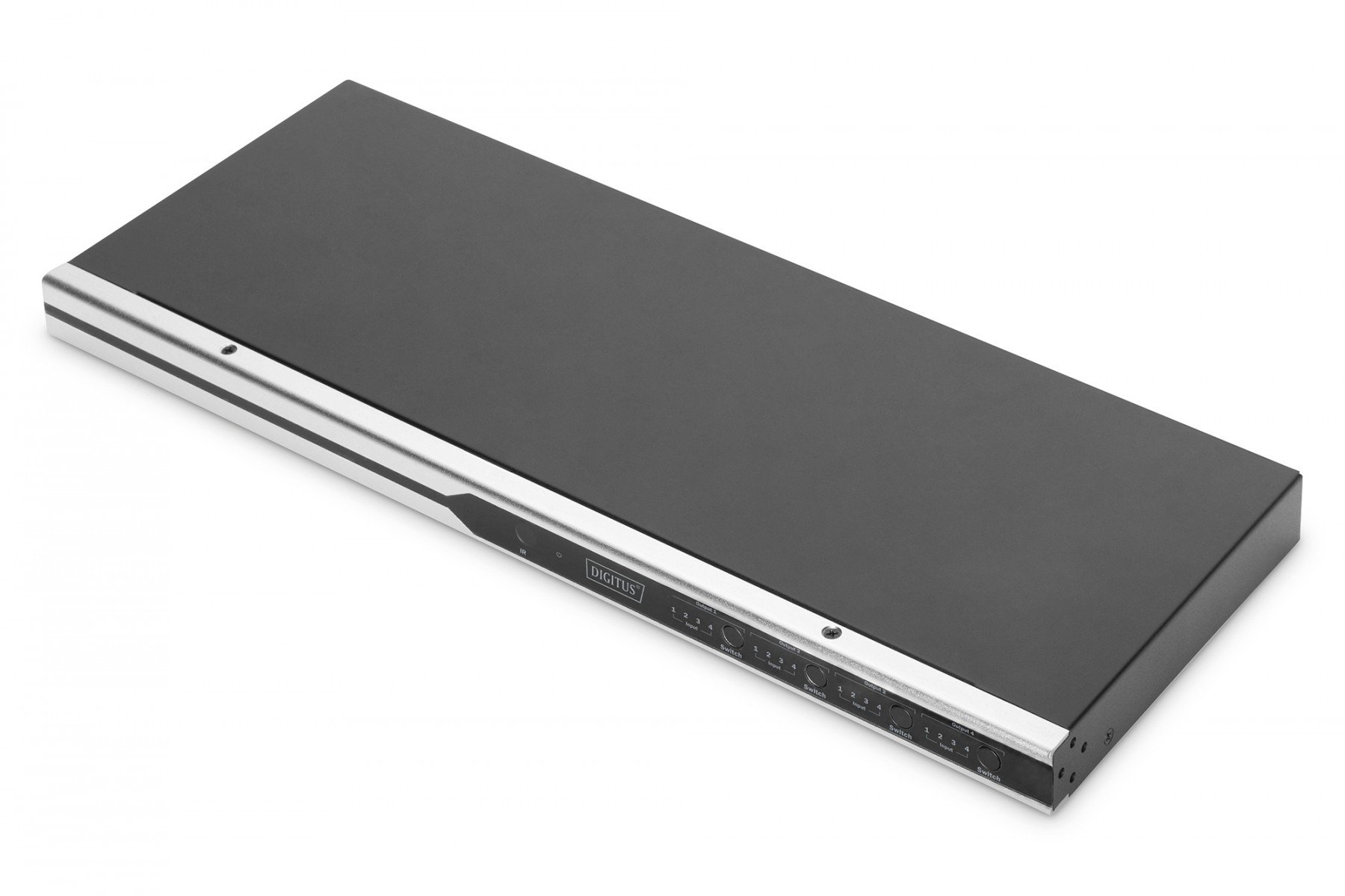 DIGITUS 4x4 HDMI Matrix Switch, 19 inch 4K/60Hz, silver/black (DS-43308) DIGITUS 4x4 HDMI Matrix Switch, 19 inch 4K/60Hz, silver/black (DS-43308)