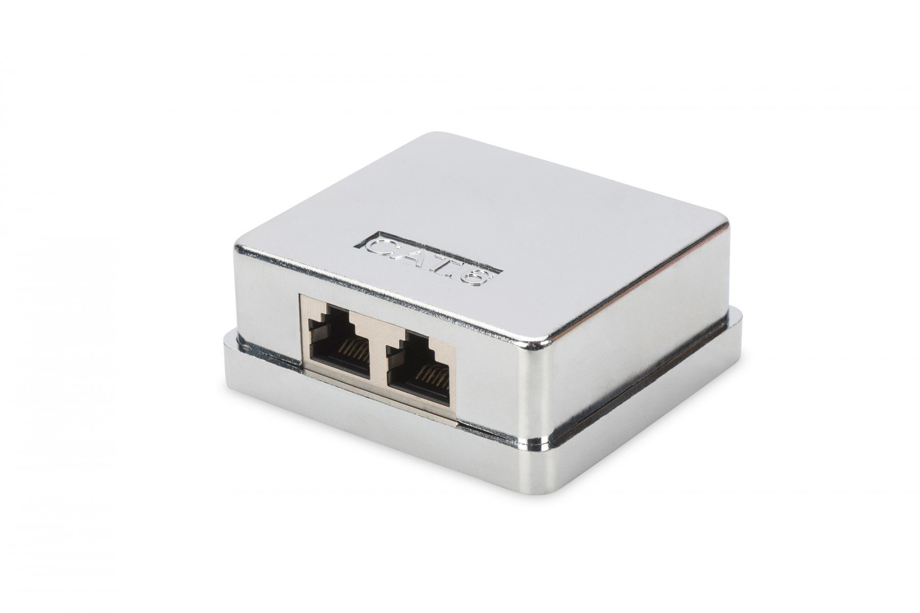 DIGITUS CAT 6 Surface mount box 2x Keystone Modules, shielded, 2-port (DN-93711) DIGITUS CAT 6 Surface mount box 2x Keystone Modules, shielded, 2-port (DN-93711)