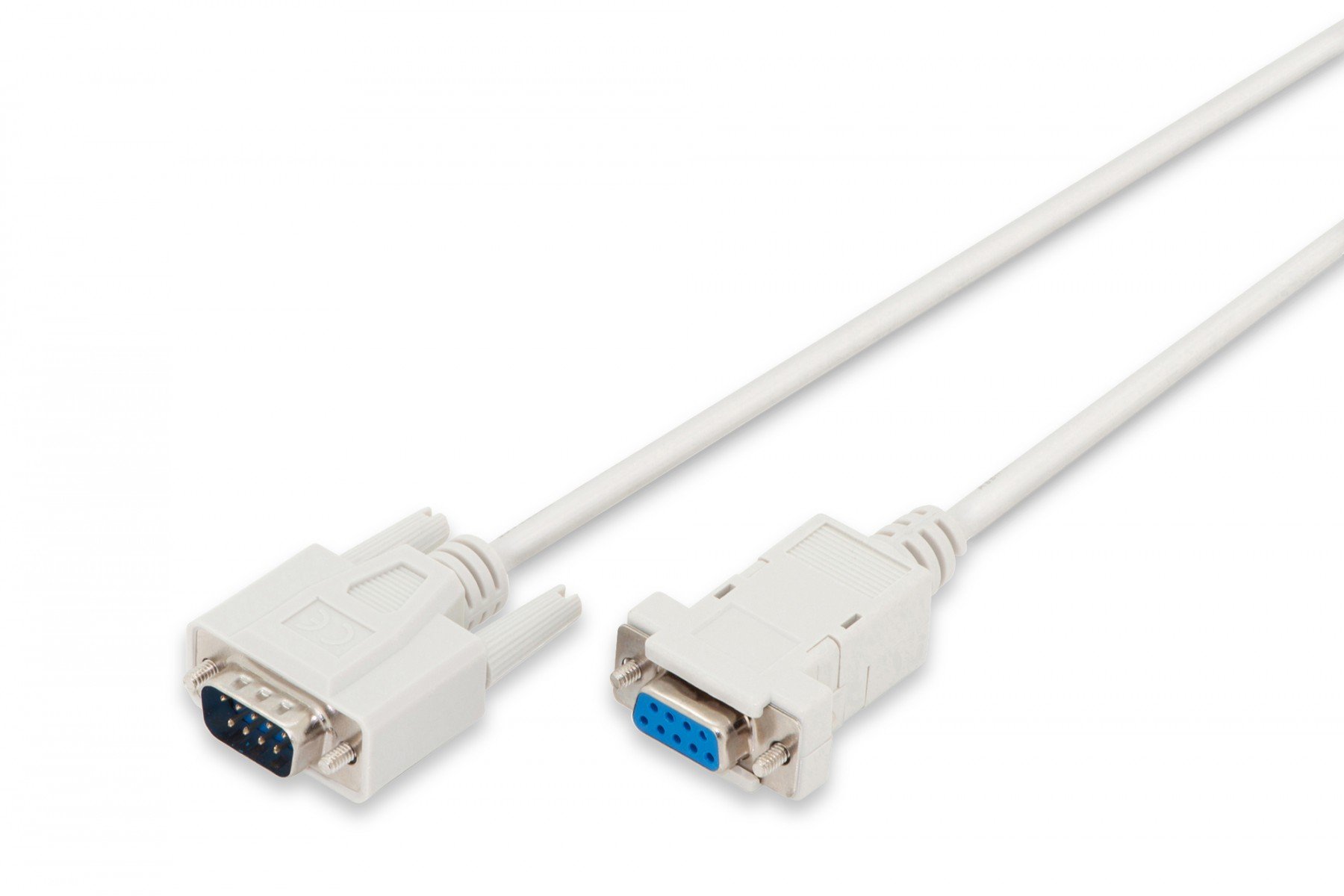 DIGITUS Datatransfer extension cable, D-Sub9 M/F, 2.0m, serial, snap-hoods, be (AK-610202-020-E) DIGITUS Datatransfer extension cable, D-Sub9 M/F, 2.0m, serial, snap-hoods, be (AK-610202-020-E)