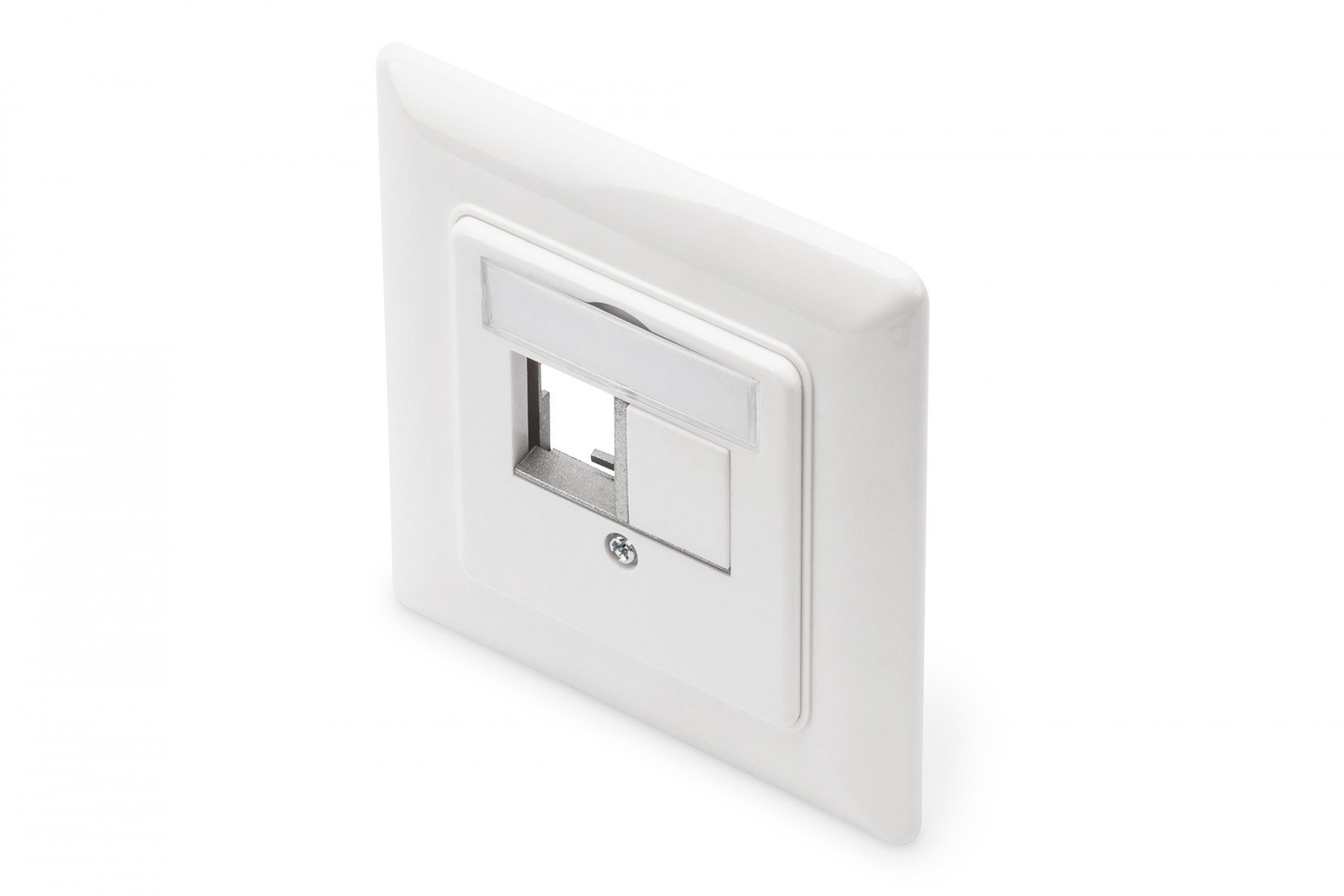 DIGITUS Face plate for Keystone Modules, straight 50x50 central plate, 80x80 frame, 2xkeystone (DN-93832) DIGITUS Face plate for Keystone Modules, straight 50x50 central plate, 80x80 frame, 2xkeystone (DN-93832)