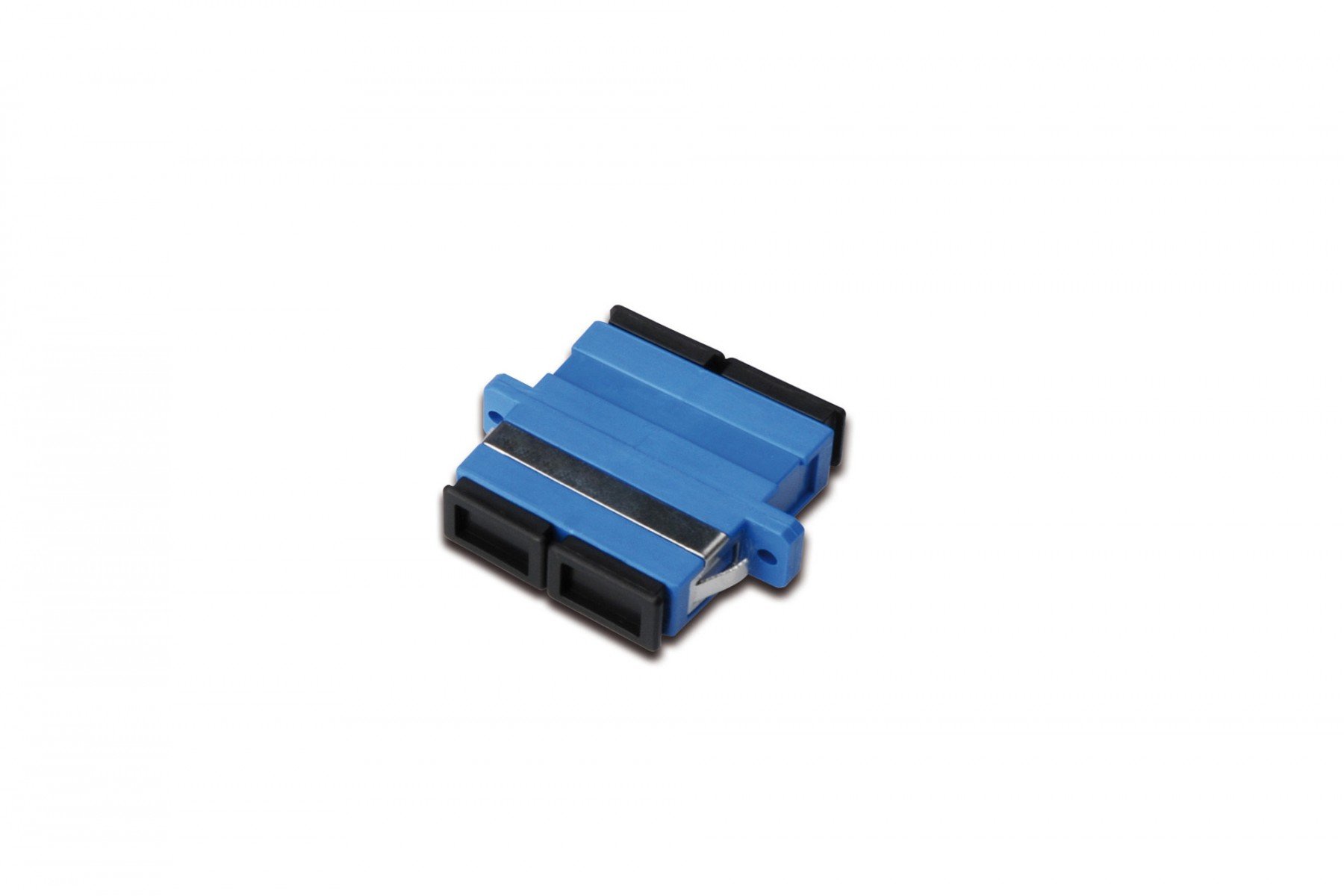 DIGITUS FO coupler, duplex, SC to SC, SM, OS2, color blue ceramic sleeve, polymer housing, incl. screws (DN-96003-1) DIGITUS FO coupler, duplex, SC to SC, SM, OS2, color blue ceramic sleeve, polymer housing, incl. screws (DN-96003-1)