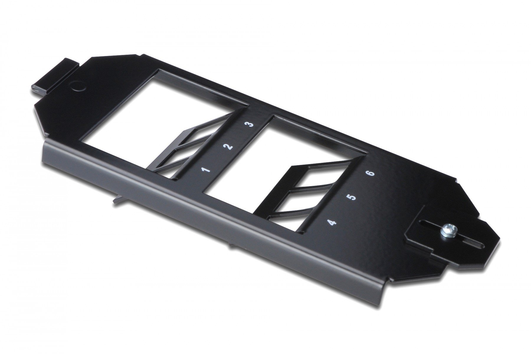 DIGITUS Frame set, 2-level for 6x Keystone Jacks Suitable for OBO-Ackermann GES6 (AN-25178) DIGITUS Frame set, 2-level for 6x Keystone Jacks Suitable for OBO-Ackermann GES6 (AN-25178)