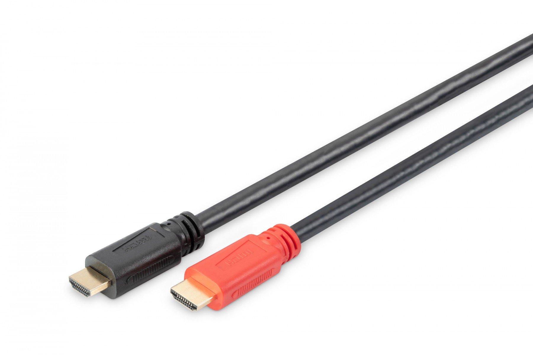 DIGITUS HDMI High Speed connection cable, type A, w/ amp. M/M, 10.0 m, Full HD, gold, bl (AK-330105-100-S) DIGITUS HDMI High Speed connection cable, type A, w/ amp. M/M, 10.0 m, Full HD, gold, bl (AK-330105-100-S)