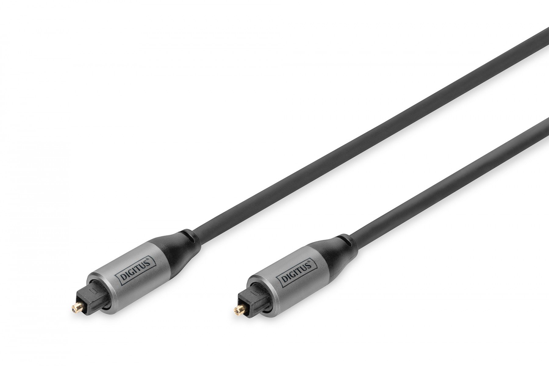 DIGITUS TOSLINK CABLE M/M, Digital Audio, 1m Aluminum Housing ,Gold plated (DB-510510-010-S) DIGITUS TOSLINK CABLE M/M, Digital Audio, 1m Aluminum Housing ,Gold plated (DB-510510-010-S)