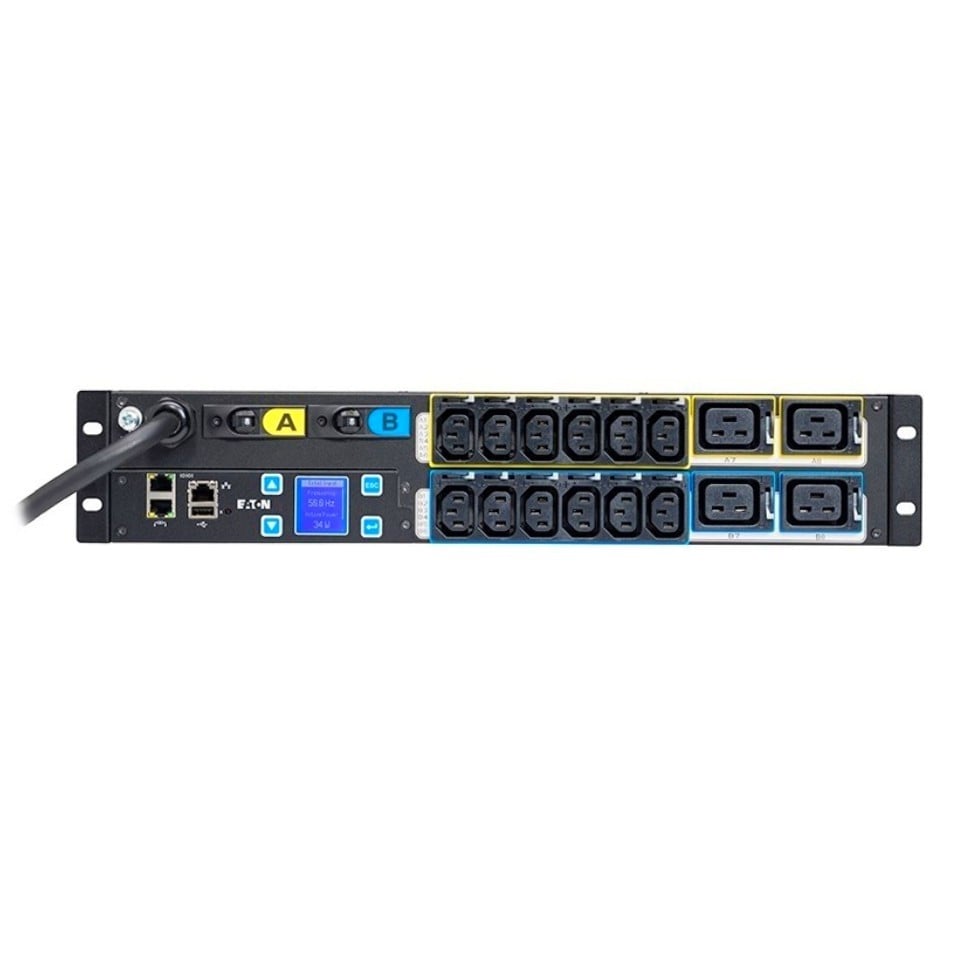 Eaton EMIH06 unități de distribuție a energiei electrice (PDU) 16 ieșire(i) AC 2U Negru (EMIH06) Eaton EMIH06 unități de distribuție a energiei electrice (PDU) 16 ieșire(i) AC 2U Negru (EMIH06)