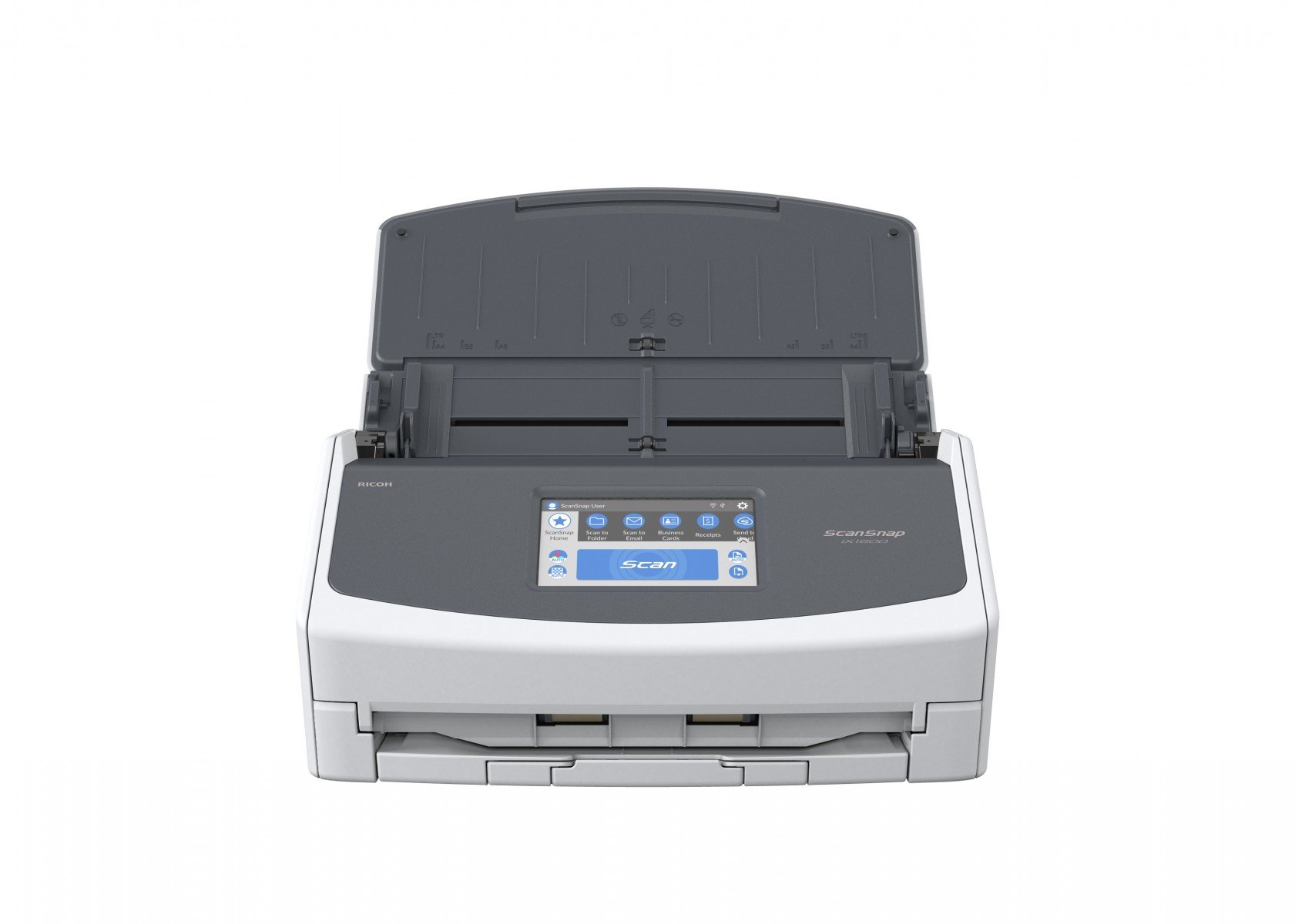 Fujitsu ScanSnap iX1600 Scaner alimentare ADF + manuală 600 x 600 DPI A4 Negru, Alb (PA03770-B401)