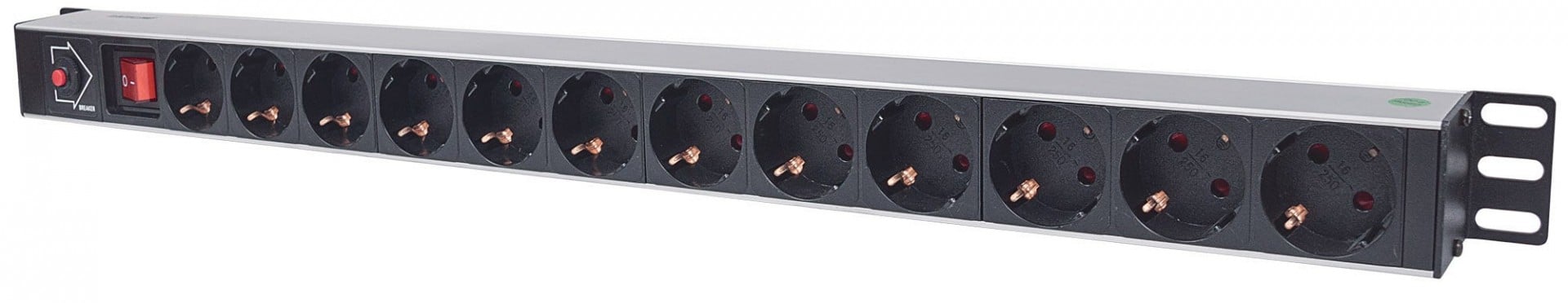 Intellinet 714044 unități de distribuție a energiei electrice (PDU) 12 ieșire(i) AC 1U Negru (714044) Intellinet 714044 unități de distribuție a energiei electrice (PDU) 12 ieșire(i) AC 1U Negru (714044)