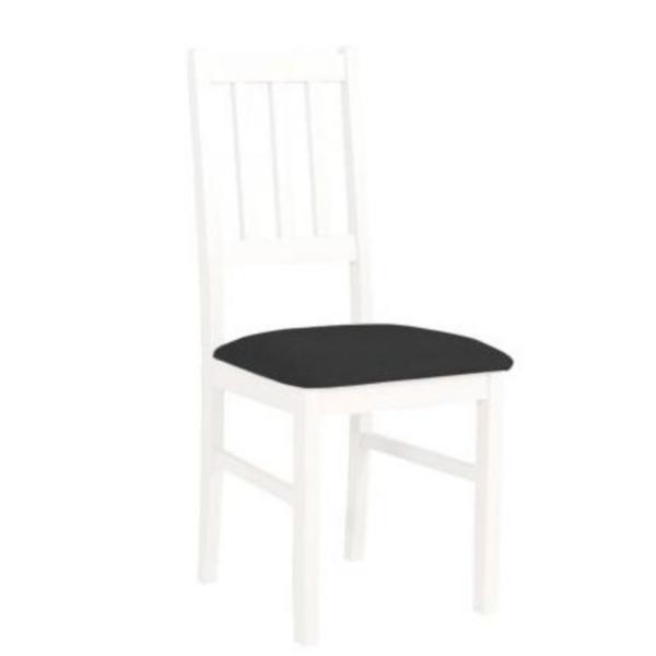 Scaun living/bucatarie Bosini 4, alb/negru, 40x43x94 cm, UnicSpot Scaun living/bucatarie Bosini 4, alb/negru, 40x43x94 cm, UnicSpot