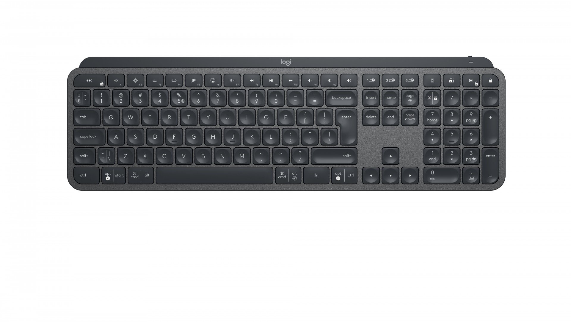 logitech LOGITECH MX Master Keys for Business - GRAPHITE - (UK) - INTNL-973 (920-010250)