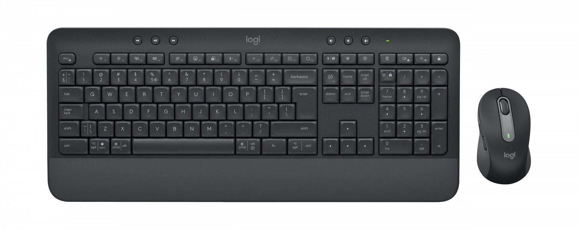 logitech Logitech Signature MK650 Combo for Business - QWERTY - USA International - graphite (920-011004)