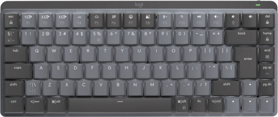 logitech MX Mech Minimalist Wless Illum KB US (920-010781)