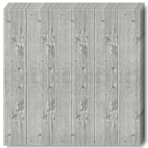Set 40x Tapet Panou 3D Teno®, Model Lemn, suprafata acoperire 19.6 mp, autoadeziv, waterproof, usor de montat, design modern, 70x70 cm, gri Set 40x Tapet Panou 3D Teno®, Model Lemn, suprafata acoperire 19.6 mp, autoadeziv, waterproof, usor de montat, design modern, 70x70 cm, gri