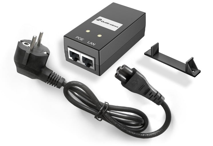 QuWireless QuPSU P248E Passive PoE PSU 24V 0.8A , EU cord, wall mount (P248E) QuWireless QuPSU P248E Passive PoE PSU 24V 0.8A , EU cord, wall mount (P248E)