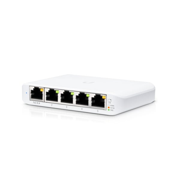 ubiquiti Ubiquiti Networks UniFi Switch Flex Mini (5-pack) Gestionate Gigabit Ethernet (10/100/1000) Power over Ethernet (PoE) Suport Alb (USW-FLEX-MINI-5) ubiquiti Ubiquiti Networks UniFi Switch Flex Mini (5-pack) Gestionate Gigabit Ethernet (10/100/1000) Power over Ethernet (PoE) Suport Alb (USW-FLEX-MINI-5)