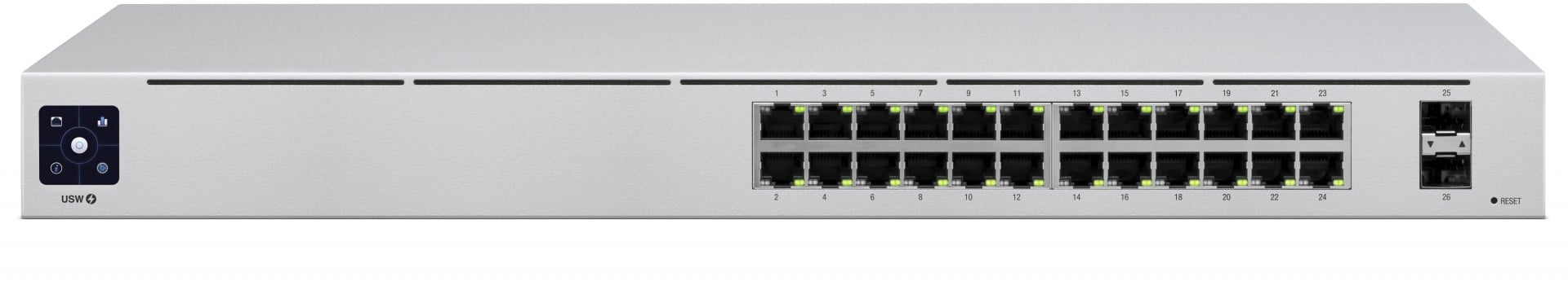 ubiquiti Ubiquiti Networks UniFi USW-24 switch-uri Gestionate L2 Gigabit Ethernet (10/100/1000) Argint (USW-24)