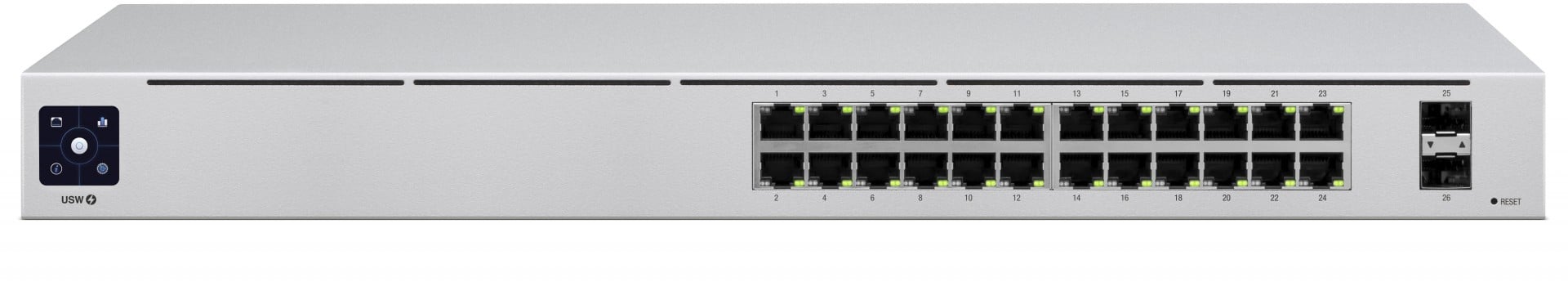 ubiquiti Ubiquiti Networks UniFi USW-24 switch-uri Gestionate L2 Gigabit Ethernet (10/100/1000) Argint (USW-24) ubiquiti Ubiquiti Networks UniFi USW-24 switch-uri Gestionate L2 Gigabit Ethernet (10/100/1000) Argint (USW-24)