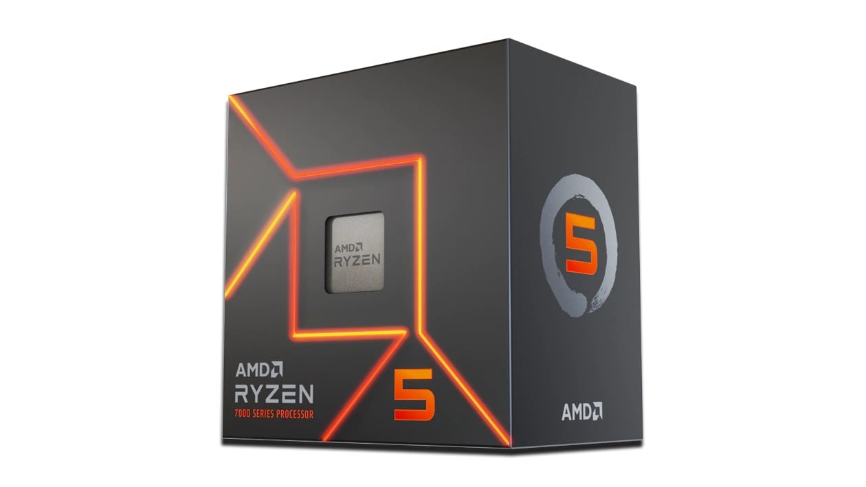 AMD Ryzen 5 7600 procesoare 38 GHz 32 Mega bites L2 & L3 (100-100001015BOX)