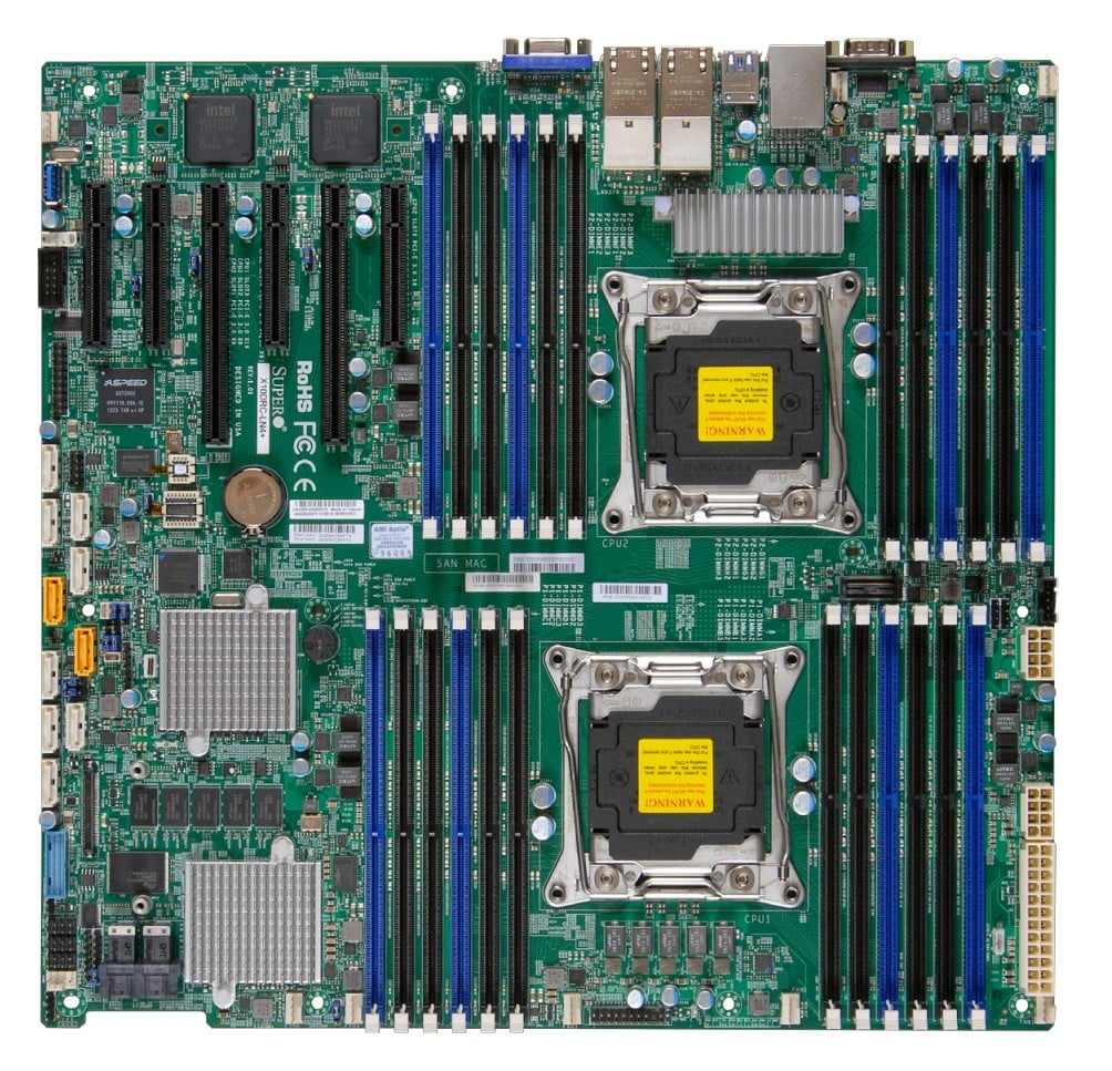 Supermicro X10DRC-LN4+ Intel® C612 LGA 2011 (Socket R) ATX (MBD-X10DRC-LN4+-O) Supermicro X10DRC-LN4+ Intel® C612 LGA 2011 (Socket R) ATX (MBD-X10DRC-LN4+-O)
