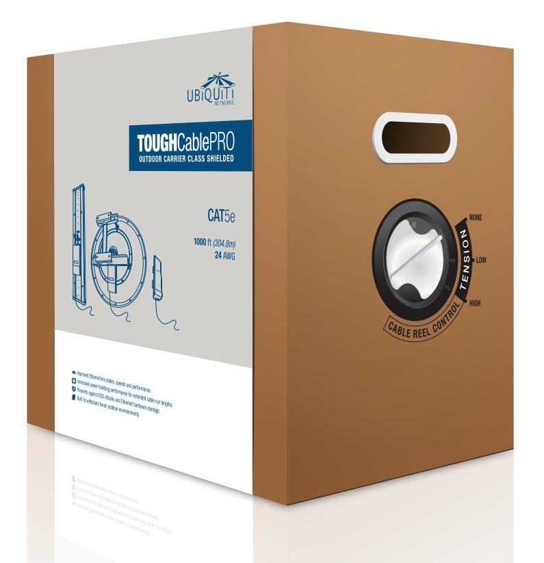 ubiquiti Ubiquiti Networks TC-PRO cabluri de rețea Negru 304,8 m Cat5e (TC-PRO) ubiquiti Ubiquiti Networks TC-PRO cabluri de rețea Negru 304,8 m Cat5e (TC-PRO)