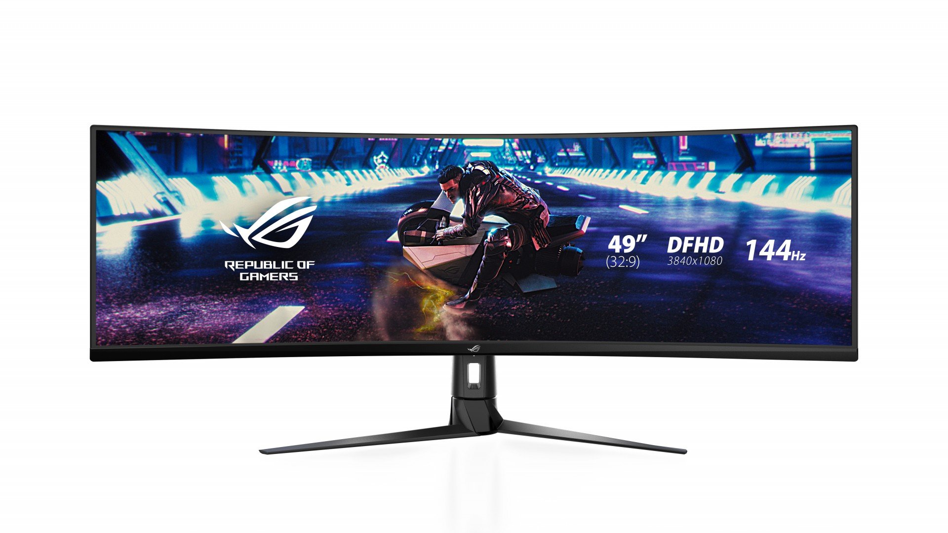 ASUS ROG Strix XG49VQ 124,5 cm (49') 3840 x 1080 Pixel UltraWide Full HD LED Negru (90LM04H0-B01170) ASUS ROG Strix XG49VQ 124,5 cm (49') 3840 x 1080 Pixel UltraWide Full HD LED Negru (90LM04H0-B01170)