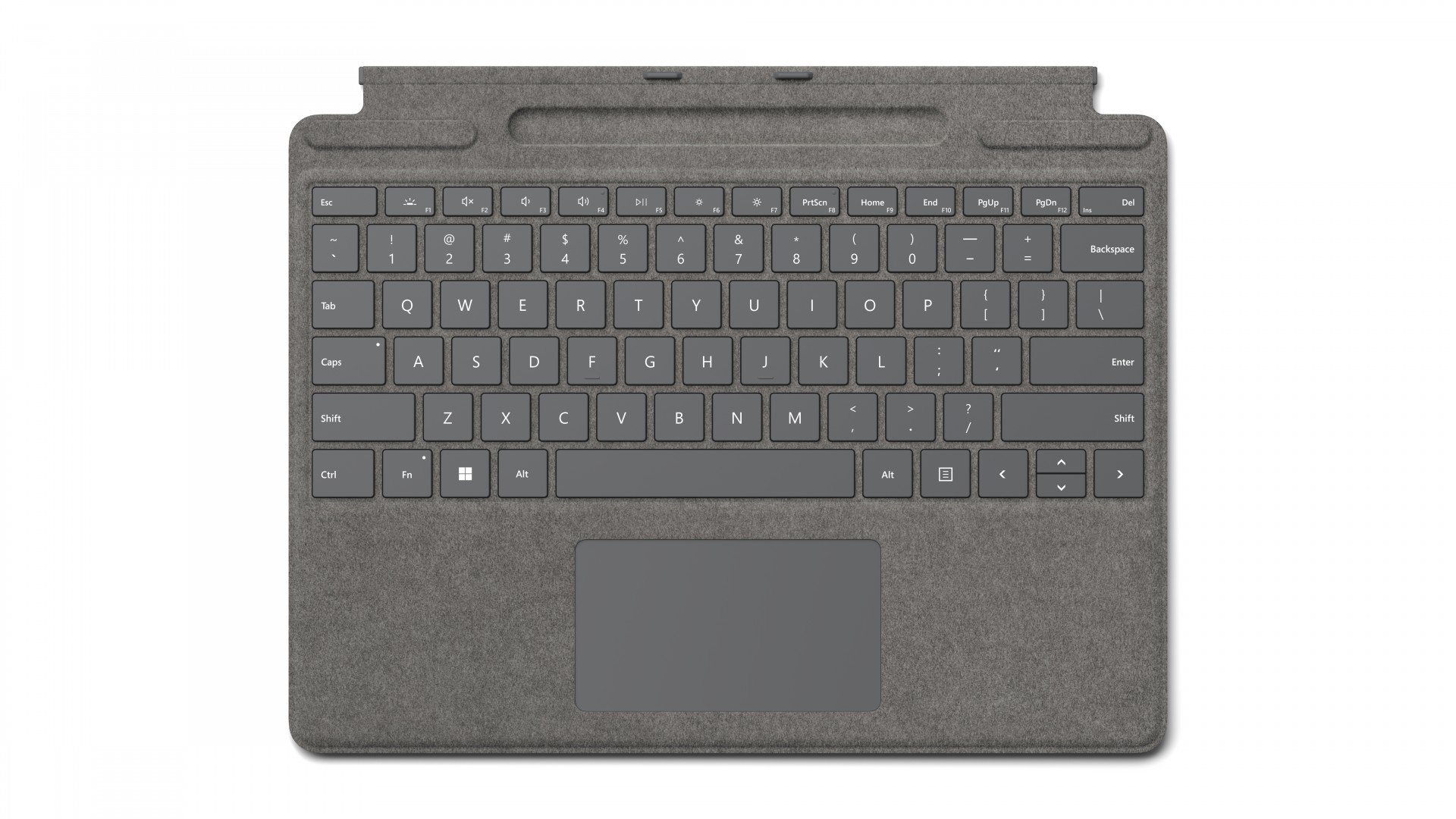 Microsoft Surface Pro Signature Keyboard Platină  Cover port QWERTY Englez (8XB-00067)