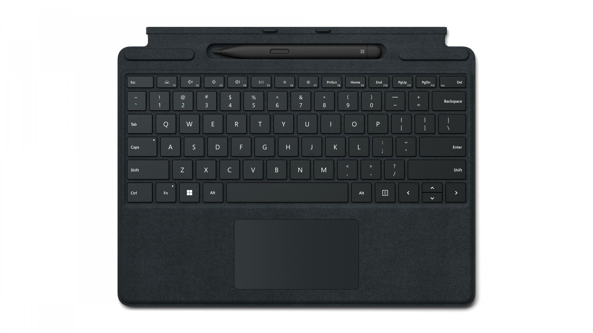 Microsoft Surface Pro Signature Keyboard with Slim Pen 2 Negru  Cover port QWERTY Englez (8X8-00007)