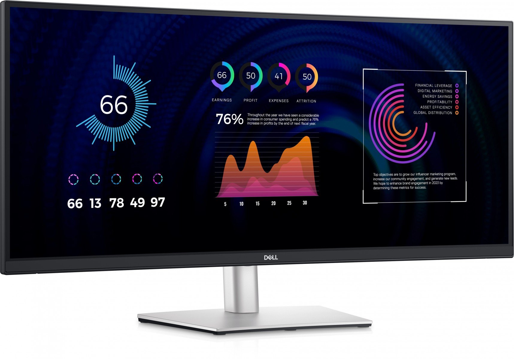 dell Dell 34 Curved USB-C Hub Monitor P3424WE - 86.5cm (34') (DELL-P3424WE)