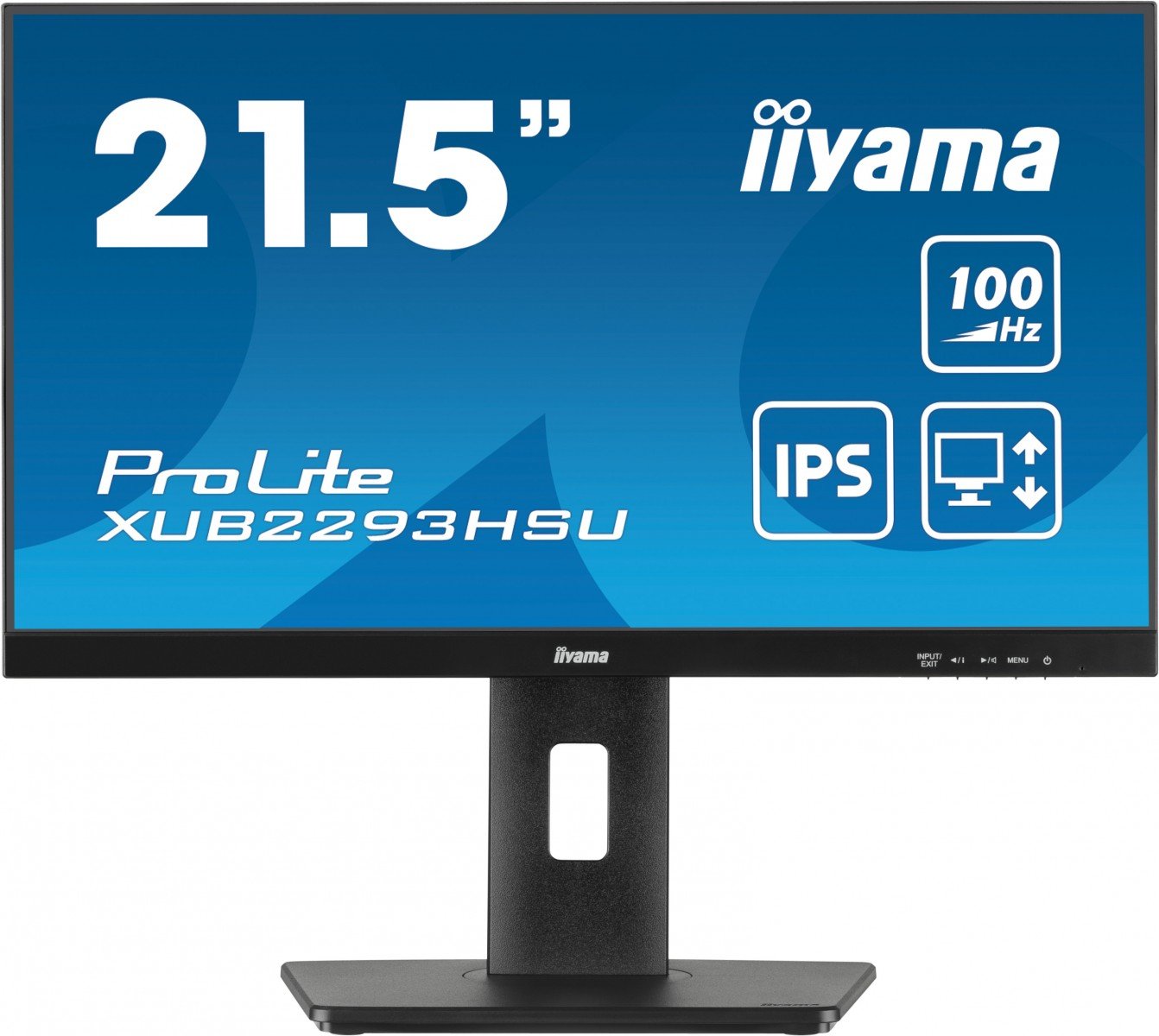 iiyama 21.5IN LED 1920X1080 1MS 1300:1 DP/HDMI/USB (XUB2293HSU-B6)