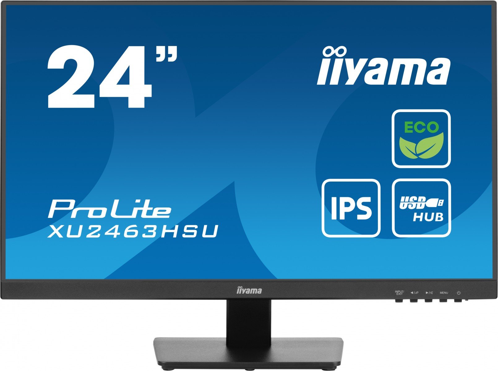 iiyama 23.8IN LED 1920X1080 3MS 1300:1 DP/HDMI/USB (XU2463HSU-B1)