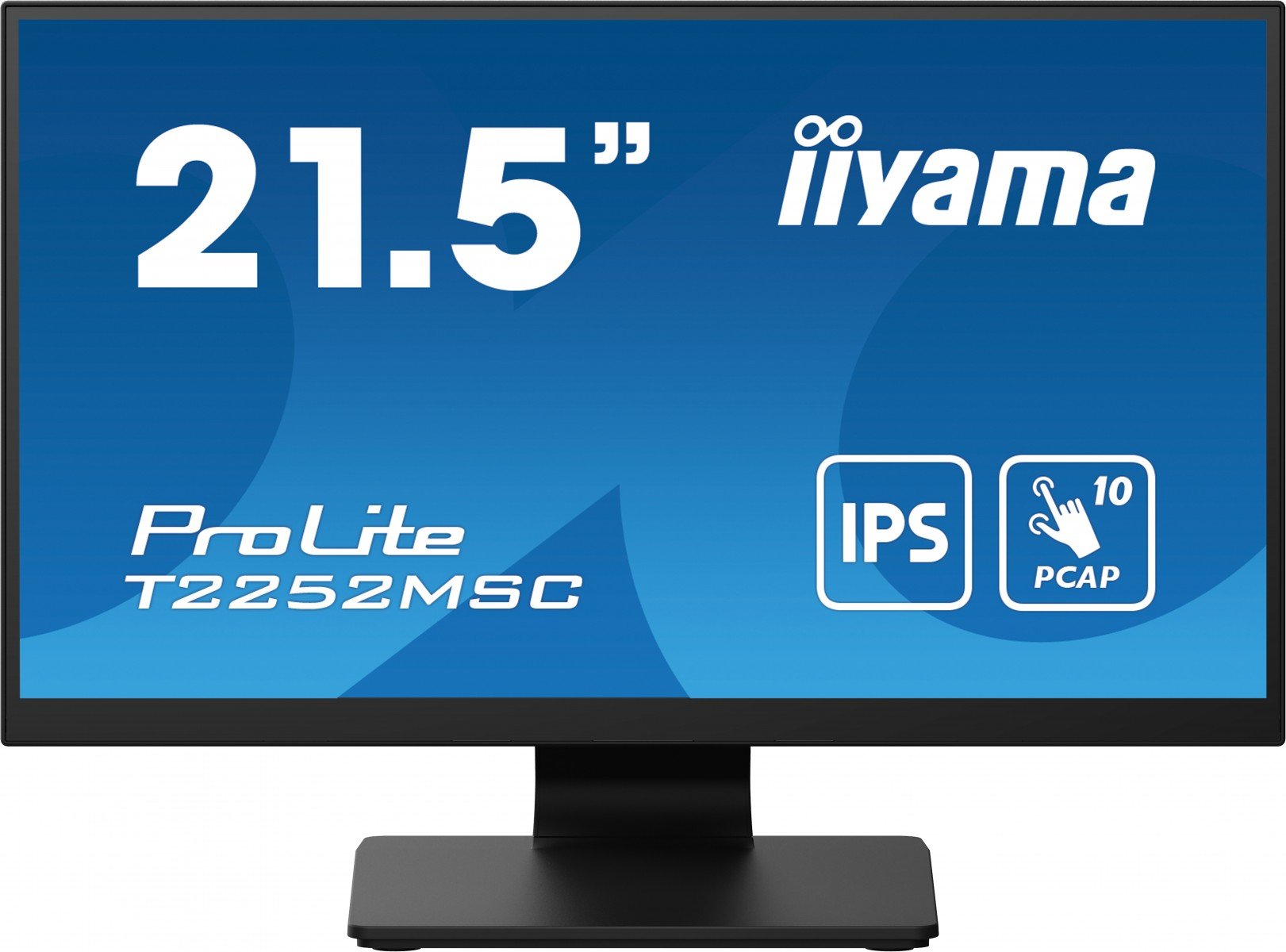 iiyama IIYAMA T2252MSC-B2 21.5inch Bonded PCAP 10P Touch with Anti-Finger print coating 1920x1080 IPS-slim (T2252MSC-B2)