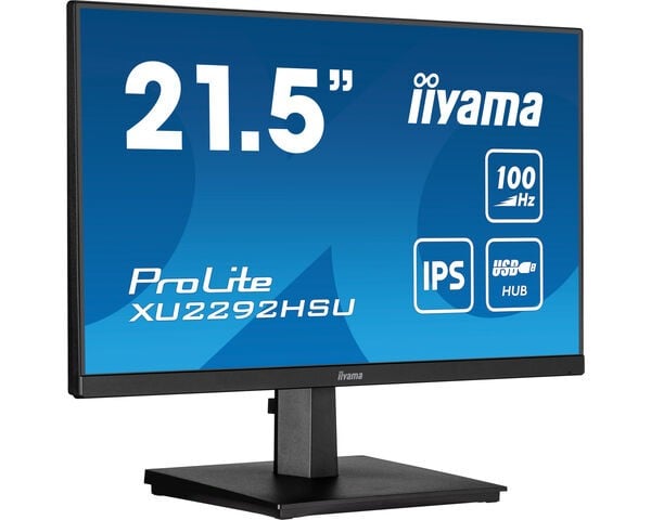 iiyama IIYAMA XU2292HSU-B6 21.5inch ETE IPS FHD 100Hz 250cd/m2 0.4ms HDMI DP USB-HUB 4x3.2 Speakers (XU2292HSU-B6) iiyama IIYAMA XU2292HSU-B6 21.5inch ETE IPS FHD 100Hz 250cd/m2 0.4ms HDMI DP USB-HUB 4x3.2 Speakers (XU2292HSU-B6)