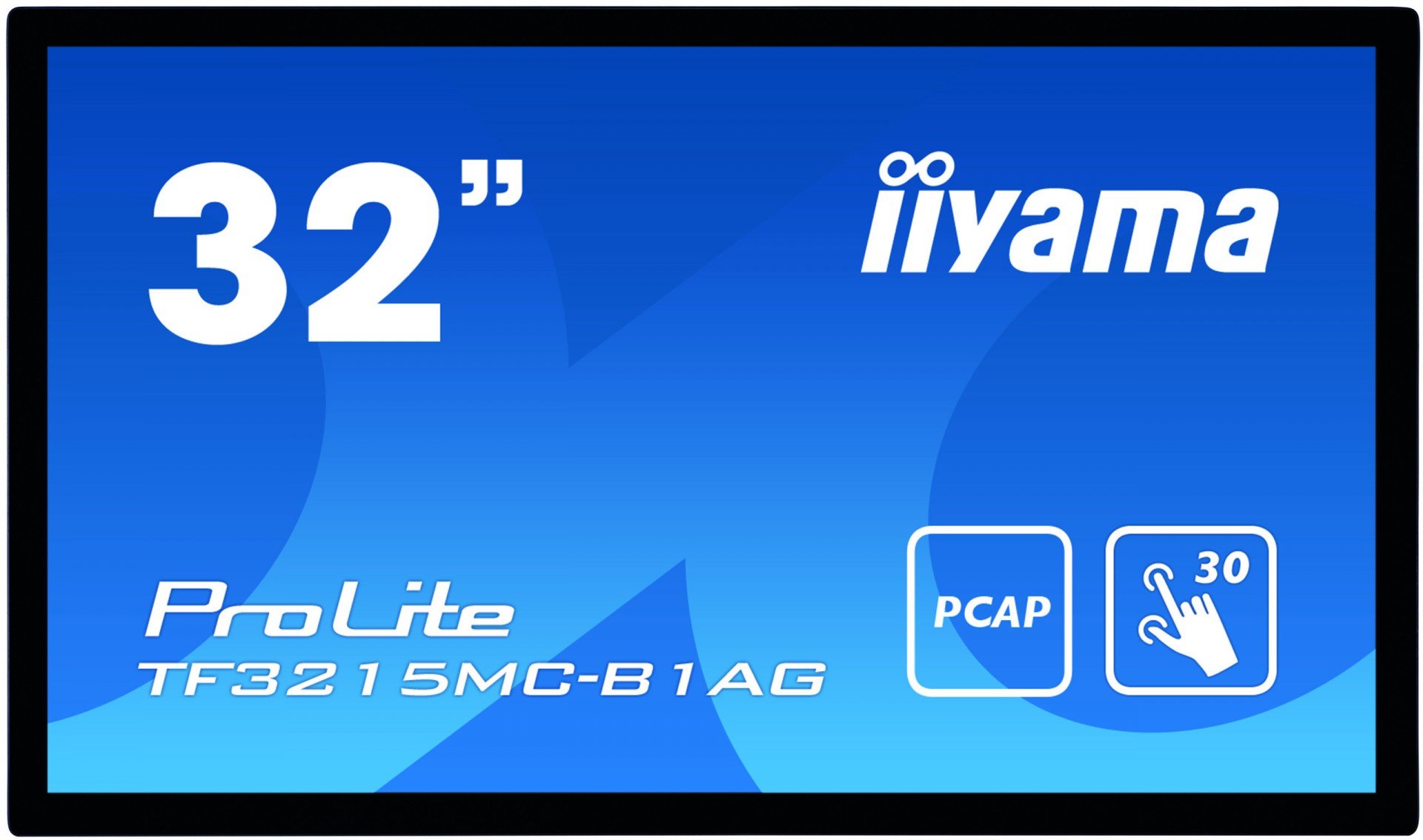 iiyama ProLite TF3215MC-B1AG monitoare LCD 81,3 cm (32') 1920 x 1080 Pixel Full HD LED Ecran tactil Chioșc Negru (TF3215MC-B1AG)