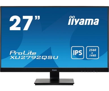 iiyama ProLite XU2792QSU-B1 monitoare LCD 68,6 cm (27') 2560 x 1440 Pixel WQXGA LED Negru (XU2792QSU-B1) iiyama ProLite XU2792QSU-B1 monitoare LCD 68,6 cm (27') 2560 x 1440 Pixel WQXGA LED Negru (XU2792QSU-B1)