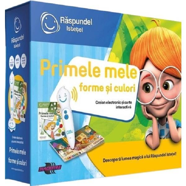 Pachet Raspundel Istetel: Creion si carte. Primele mele forme si culori Pachet Raspundel Istetel: Creion si carte. Primele mele forme si culori
