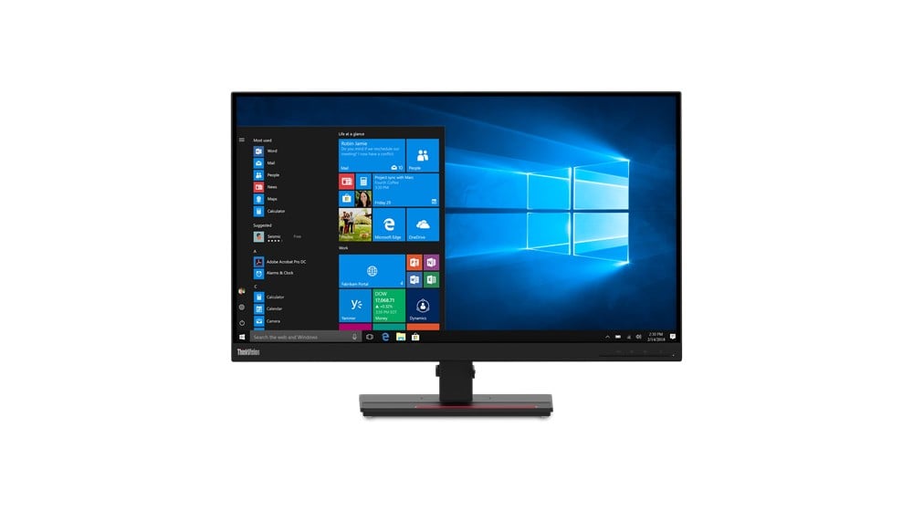 lenovo Lenovo ThinkVision T27h-2L 68,6 cm (27') 2560 x 1440 Pixel Quad HD LED Negru (62B1GAT2EU)