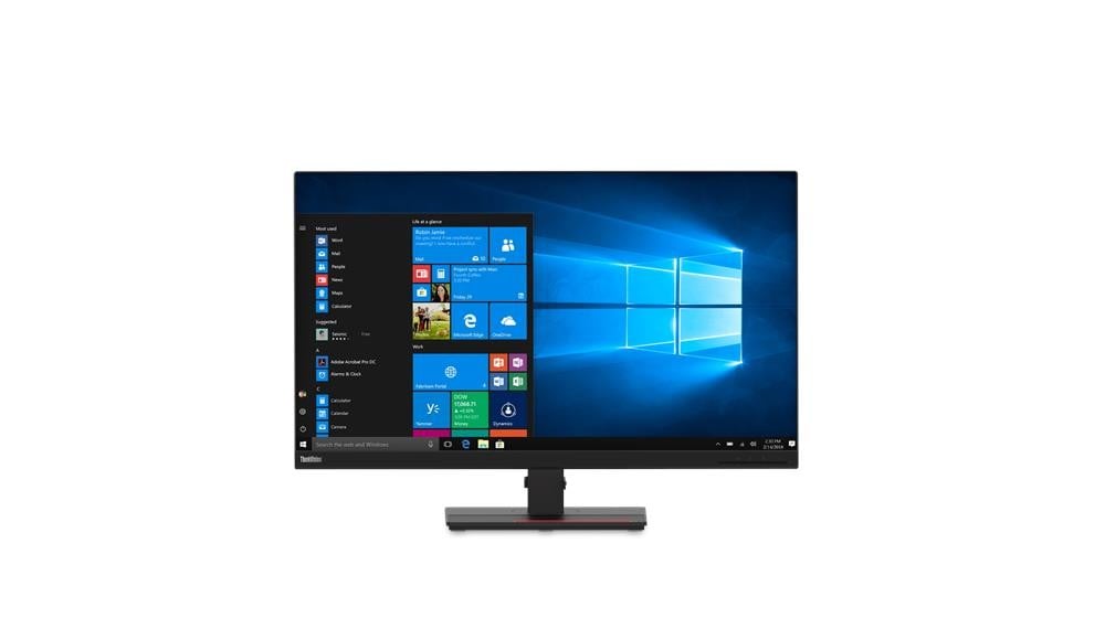 lenovo Lenovo ThinkVision T32h-20 81,3 cm (32') 2560 x 1440 Pixel Quad HD LED Negru (61F1GAT2EU)