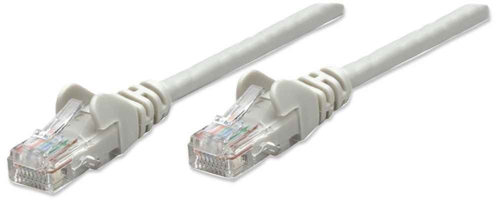 Intellinet 15m, Cat 5e UTP cabluri de rețea Gri Cat5e U/UTP (UTP) (319973)
