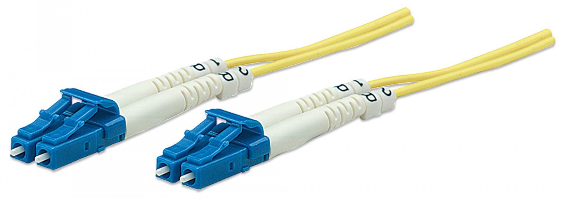 Intellinet 516785 cabluri din fibră optică 1 m LC OS2 Galben (516785)