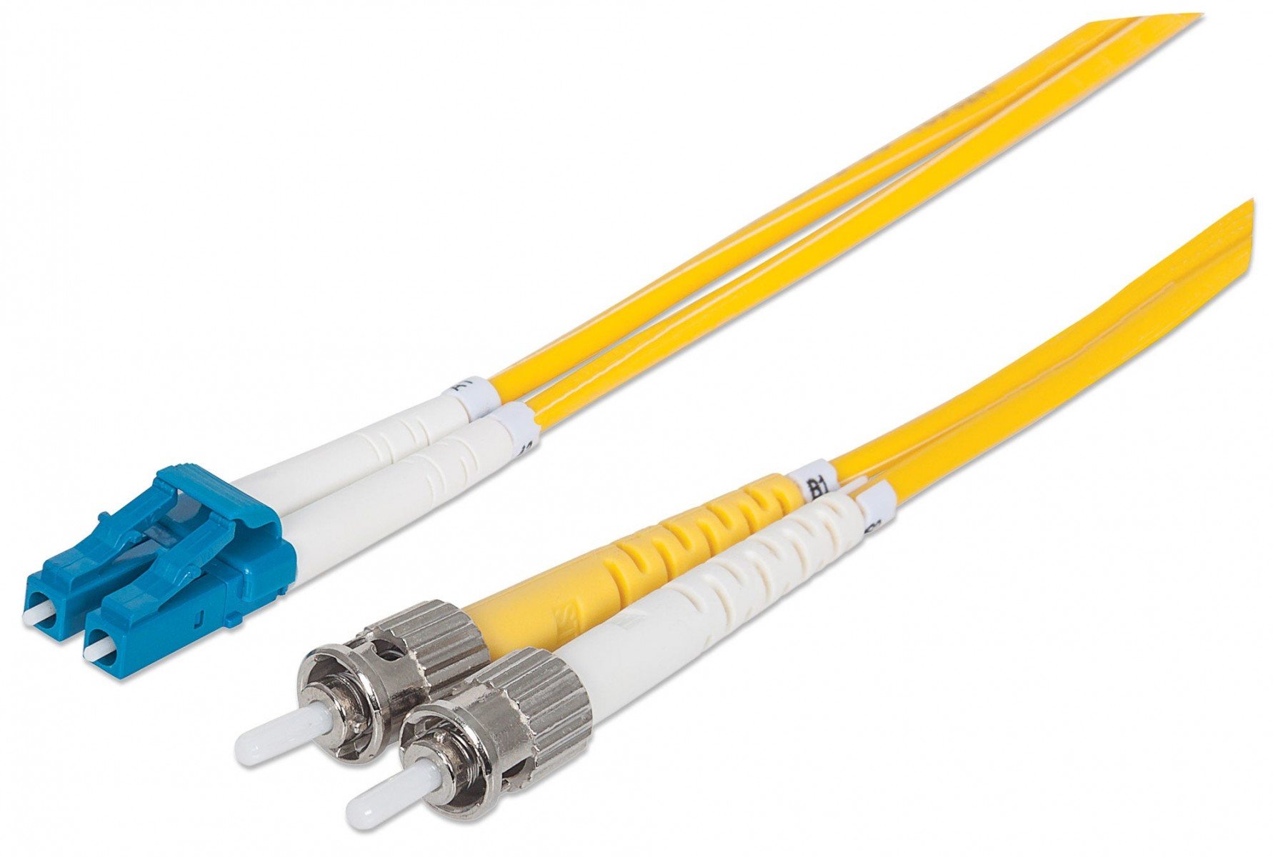 Intellinet 750011 cabluri din fibră optică 2 m LC ST OS2 Galben (750011) Intellinet 750011 cabluri din fibră optică 2 m LC ST OS2 Galben (750011)