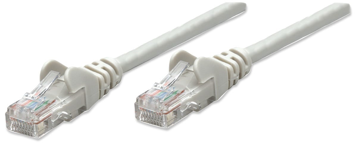 Intellinet Cat5e, 0.45m cabluri de rețea Gri 0,5 m U/UTP (UTP) (318228)