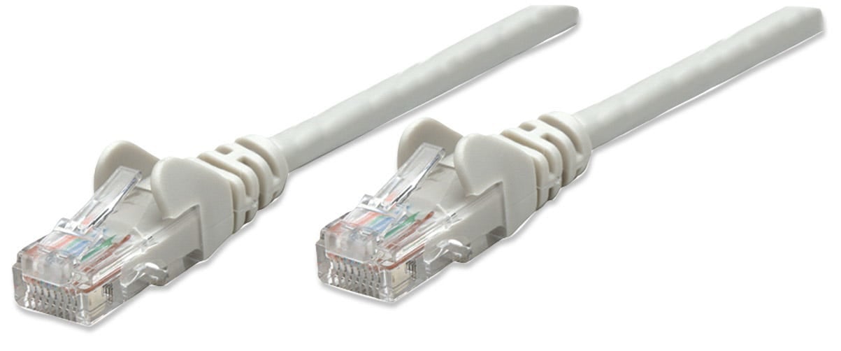 Intellinet Cat5e, 0.45m cabluri de rețea Gri 0,5 m U/UTP (UTP) (318228) Intellinet Cat5e, 0.45m cabluri de rețea Gri 0,5 m U/UTP (UTP) (318228)